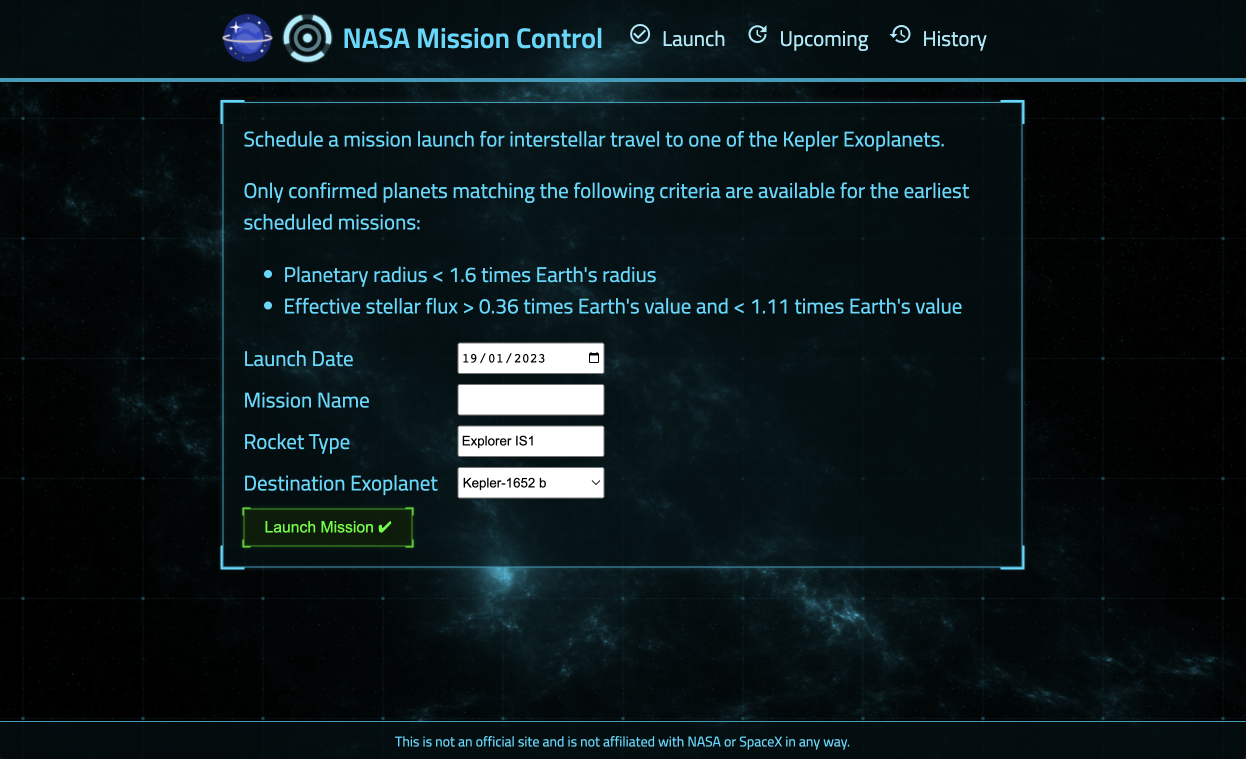 project screenshot